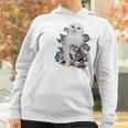 A White Owl And Purple Roses Women Hoodie Gifts for Women