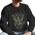 762 Design Usn Type3 Camouflage Eagle Heather Black Men Sweatshirt