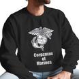 Back Design 8404 Fmf Corpsman Military Veteran Men Sweatshirt