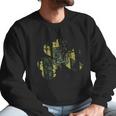 Baltimore Maryland Flag Irish Shamrock St Patricks Day Men Sweatshirt