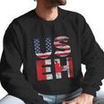 Canadian Pride American Usa Useh Us Flag Canada Men Sweatshirt