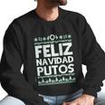 Feliz Navidad Putos Green Men Sweatshirt