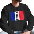 French Flag Guillotine France Paris Bastille Day Men Sweatshirt