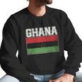 Ghanaian Flag Love Home Men Sweatshirt