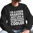 Grandpa - Im A Biker Grandpa Just Like A Normal - Mens T-Shirt By American Apparel Men Sweatshirt