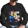 Gretchen Whitmer Staight Ally Flag Strong Woman Men Sweatshirt