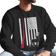 Hunting Deer Rifle Flag Men Sweatshirt