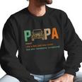 Jeep Papa Noun Like A Dad Just Way Cooler Vintage Men Sweatshirt