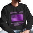 Military Kids Appreciation Society Veteran Of Us Army American Flag Graphic Design Printed Casual Daily Basic Men Sweatshirt