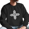 New Mexico Flag Sun Pot Leaf Men Sweatshirt