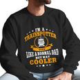 Trainspotter Dad Trainspotting Design Steam Locomotive Funny Gift Graphic Design Printed Casual Daily Basic Men Sweatshirt