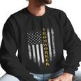 Vintage Usa Ironworker American Flag Iron Worker Patriotic Men Sweatshirt