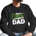 Weed Worlds Dopest Dad Funny Leaf Fashion Graphic Design Printed Casual Daily Basic Men Sweatshirt