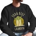 Yoda Best Grandpa Cartoon Yoda Men Sweatshirt