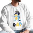 Dad Dog Cartoon Kid Anime B-Lueys Men Sweatshirt