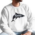 Daddy Shark Cool Best Dad Men Sweatshirt