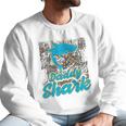 Daddy Shark Dad Father Dad Birthday Gifts Men Sweatshirt