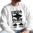 Daddy Shark Name Men Sweatshirt