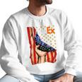 Fedex And American Flag Independence Day Men Sweatshirt