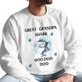 Great Grandpa Gift Shark Doo Doo Doo Men Sweatshirt