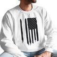 Wheel Spin Addict Canyon Truck American Flag Men Sweatshirt