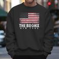 4Th Of July Gift The Bronx New York Ny American Flag Usa Men Sweatshirt