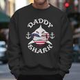 American Daddy Shark Under The Water Men Sweatshirt