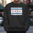 Bullet Hole Chicago Flag T-Shirts Men Sweatshirt