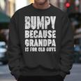 Bumpy Because Grandpa Is For Old Guys Funny Gift Men Sweatshirt