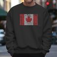 Canadian Flag Maple Leaf Canada Toronto Montreal Men Sweatshirt