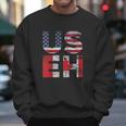 Canadian Pride American Usa Useh Us Flag Canada Men Sweatshirt