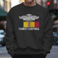 Combat Corpsman Action Ribbon Fmf Veteran Men Sweatshirt