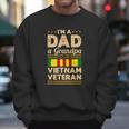 Dad Grandpa Vietnam Veteran Vintage Graphic Design Printed Casual Daily Basic Men Sweatshirt