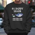 Daddy Shark Doo Doo Dad Fathers Day Men Sweatshirt