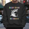 Daddy Shark Doo Doo For Father Day Him Dad Grandpa Men Sweatshirt