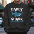 Daddy Shark Doo Doo Long Sleeve Family Shark Men Sweatshirt