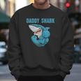 Daddy Shark Funny Gym Men Sweatshirt