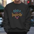 Dads Favorite Daughter Of The King Graphic Design Printed Casual Daily Basic Men Sweatshirt