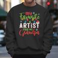 My Favorite Artist Calls Me Grandpa Sweater Xmas Light Men Sweatshirt