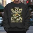 Freedom Isnt Free Proud Son Of A Vietnam Veteran Gift Graphic Design Printed Casual Daily Basic Men Sweatshirt