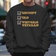 Funny Veteran Grumpy Old Vietnam Veteran Men Sweatshirt