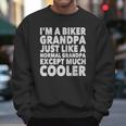 Grandpa - Im A Biker Grandpa Just Like A Normal - Mens T-Shirt By American Apparel Men Sweatshirt