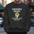 Grandpa Shark Doo Doo Doo Baby Shark Men Sweatshirt