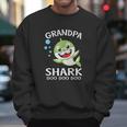 Grandpa Shark Funny Fathers Day Men Sweatshirt