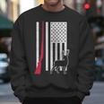 Hunting Deer Rifle Flag Men Sweatshirt