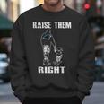 Panthers Dad And Daughter Raise Them Right Men Sweatshirt