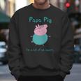 Peppa Pig Daddy Pig Daddy Pig Papa Pig Men Sweatshirt