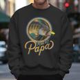 Mens Reel 1 Papa Best Father Dad Fishing Men Sweatshirt