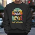 Retro Vintage Daddy Shark Doo Doo Men Sweatshirt