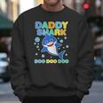 Scary Daddy Shark Doo Doo Doo Dad Birthday Gifts Men Sweatshirt